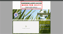 Desktop Screenshot of northernlightssoccerleague.org